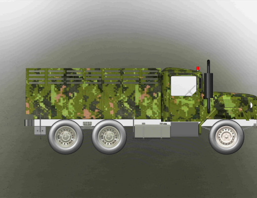 29-M35A2+卡车 3d模型图纸缩略图